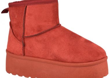 Μποτάκια Γυναικεία | Υφαντίδης | Mε Γούνα | 572564 | Κόκκινο - Υφαντίδης - 